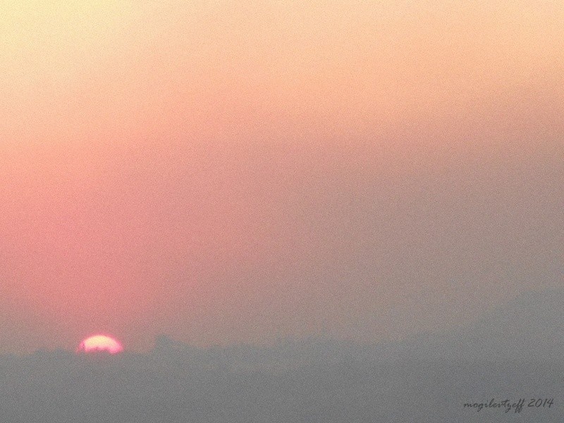 Фото жизнь (light) - некто mogilevtzeff - ассорти - закат в пороховом дыму