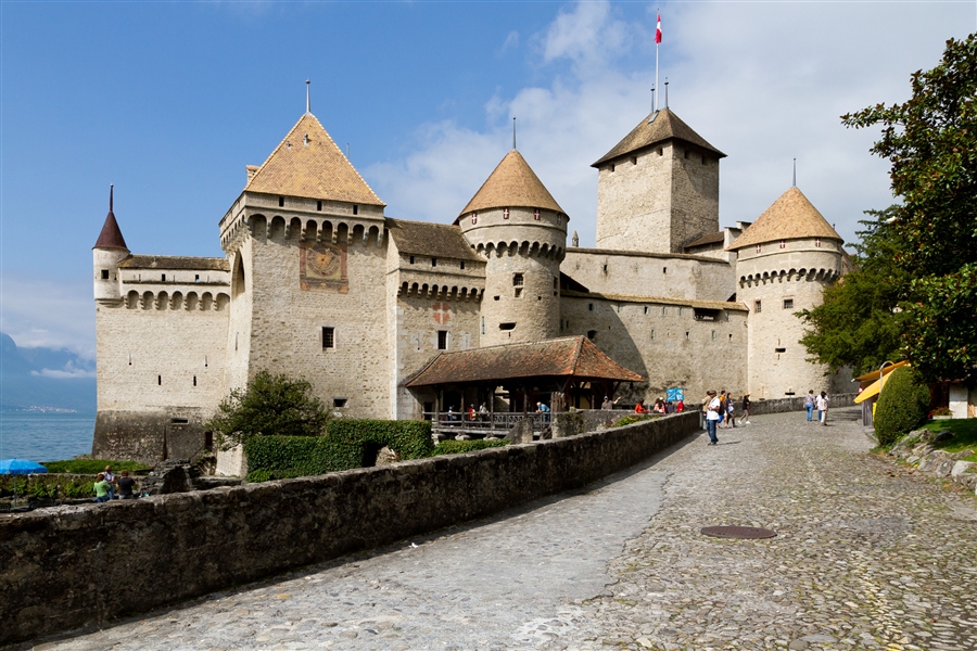 Швейцария. Шильонский замок.