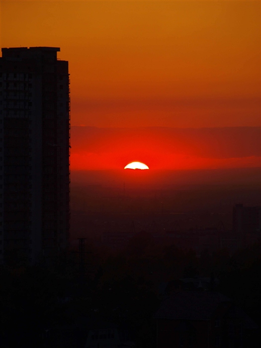 Городской закат