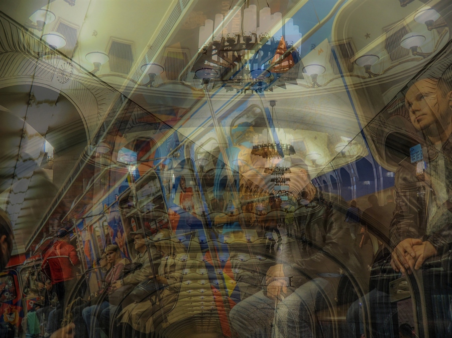 Фото жизнь (light) - ALLA SHAPOSHNIKOF - корневой каталог - Пассажиры метро