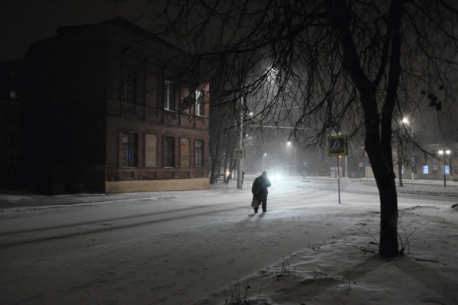 Фото жизнь (light) - Дмитрий Павлов - корневой каталог - Вечерний снегопад