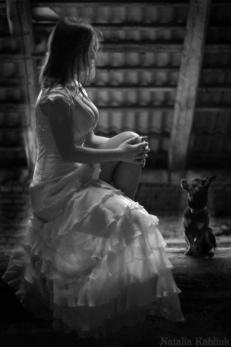 Фото жизнь - Наталья Каблюк - Модели - дама с собачкой