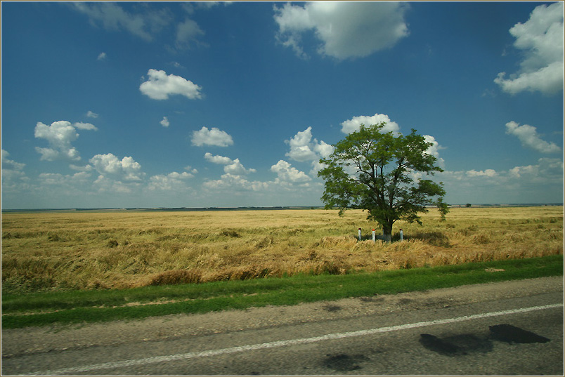 Фото жизнь (light) - Trafaretoff - Поездки  - Дорожный пейзаж