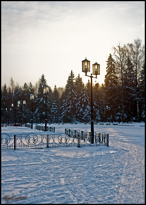 Фото жизнь (light) - dpostnikov - Городской пейзаж. - Закатная парковая...