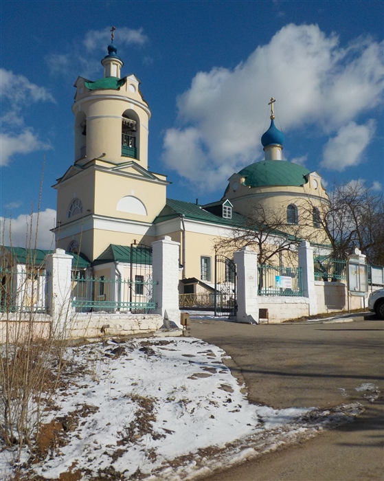 Никольская церковь. Март