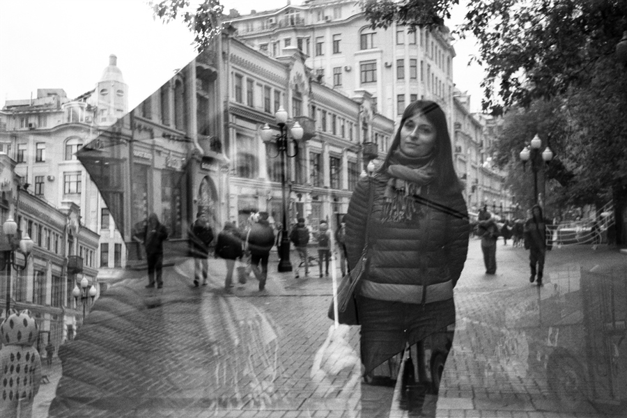 «Осенние сны Надежды на Арбате» (Silberra PAN200)