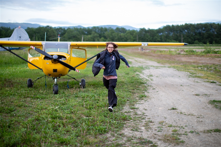Бежим на встречу...