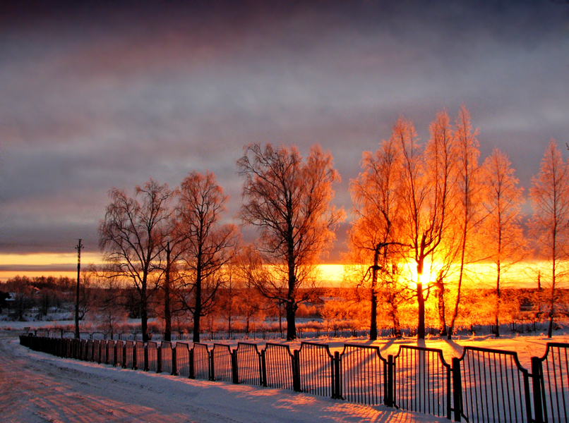 Фото жизнь (light) - Роман Розанов - Смоленск Вязьма и окрестности - Зимний закат