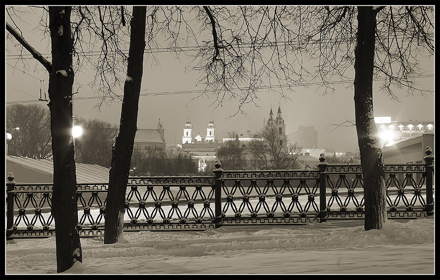 Фото жизнь (light) - Олег Гришин - Минск в сепии - 0° С
