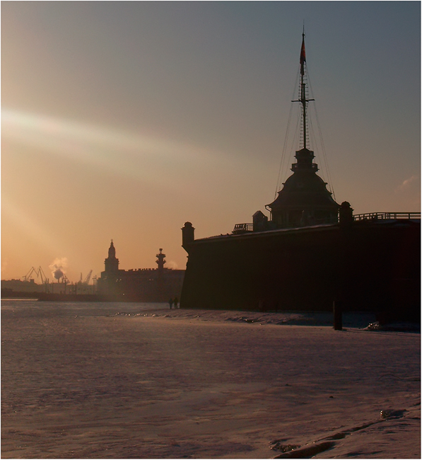 Фото жизнь (light) - Boris Borisich - корневой каталог - Бастион в лучах заходящего Солнца