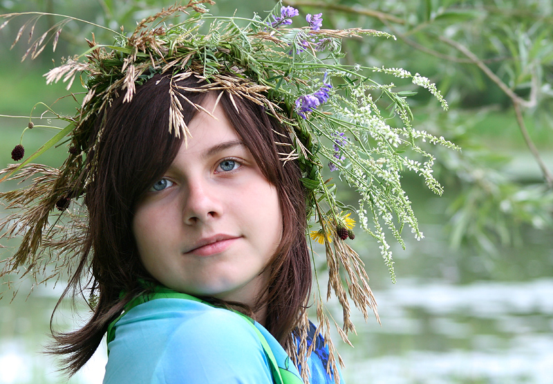 Фото жизнь (light) - Alexandra Gschwend - портреты - Цветочечки-Веночечки