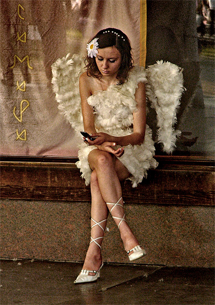 Фото жизнь (light) - Сергей Юрьев - Жанровый портрет - Мобильный ангел