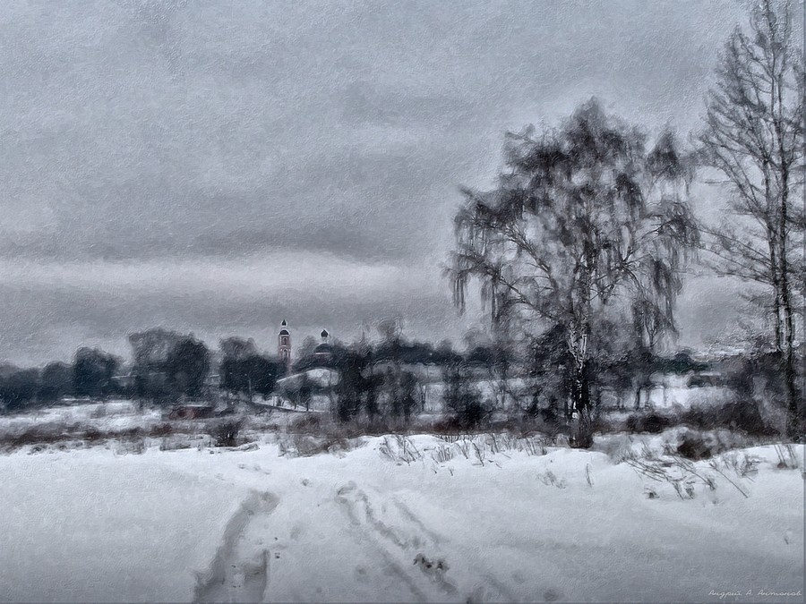 Фото жизнь - andreanto - Природа, пейзаж - Зимняя дорога