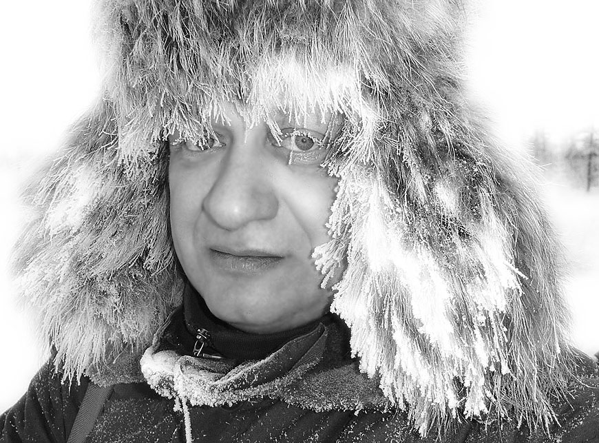 Фото жизнь (light) - Виктор Солодухин - Жанровый портрет - Замороженный автопортрет