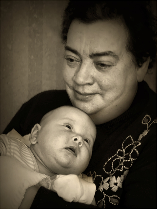 Фото жизнь (light) - Katrusya - KATERINA (Photo Album) - Катерина с бабушкой (24.01.2008)