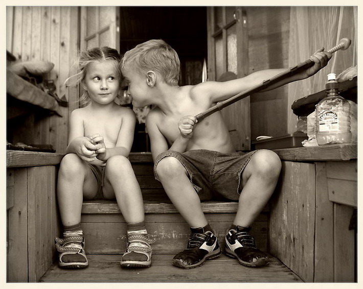 Фото жизнь - Катя Тарасова - детское - что то задумали