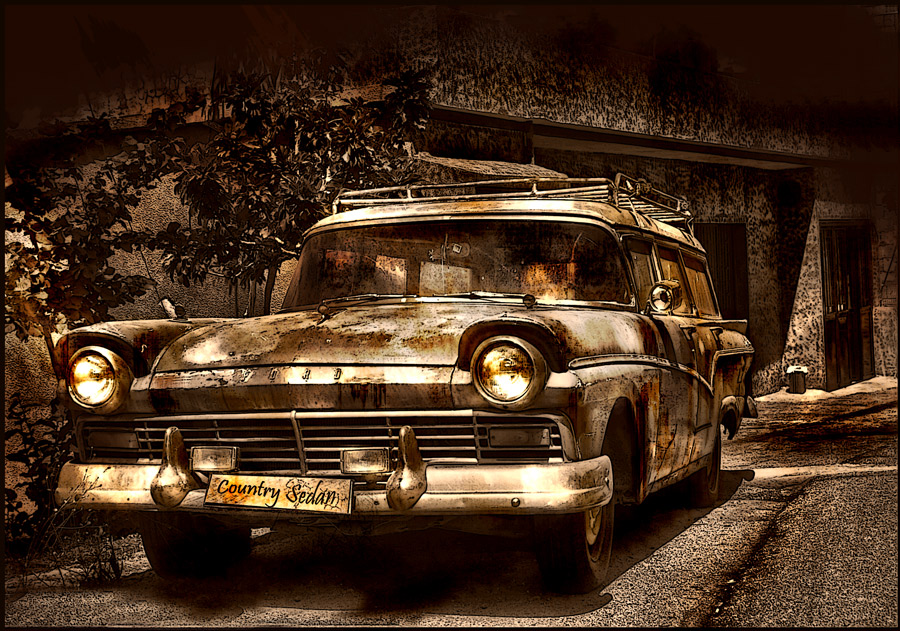 Фото жизнь (light) - Maria V. Gorskaya - Старые авто - Комикс "Иногда они возвращаются"