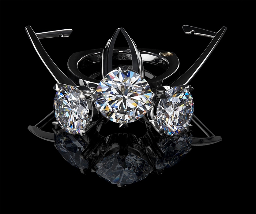 Viaţa Foto - Serghei Pryanechnikov - directorul rădăcină - poster bijuterii.  Diamond bijuterii.  Bijuterii cu diamante.
