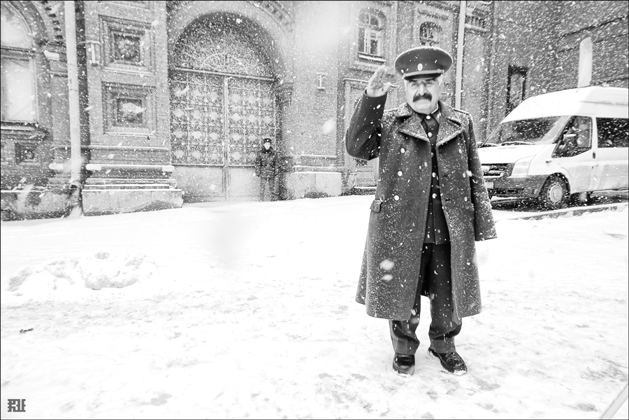 Фото жизнь (light) - Ru - Зима (ЧБ) - Товарищ Сталин
