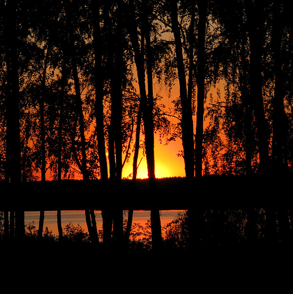 Фото жизнь (light) - Октай Гусейнов - Пейзаж - Закат над озером