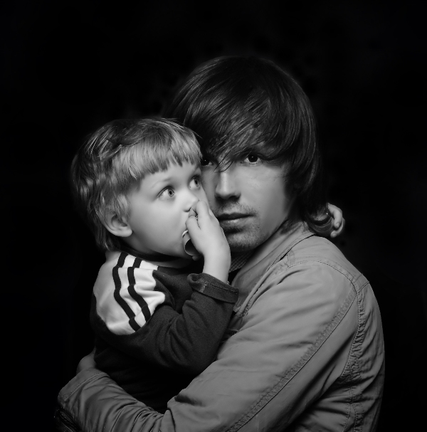 Фото жизнь (light) - Роман - Портрет - Автопортрет с ребенком