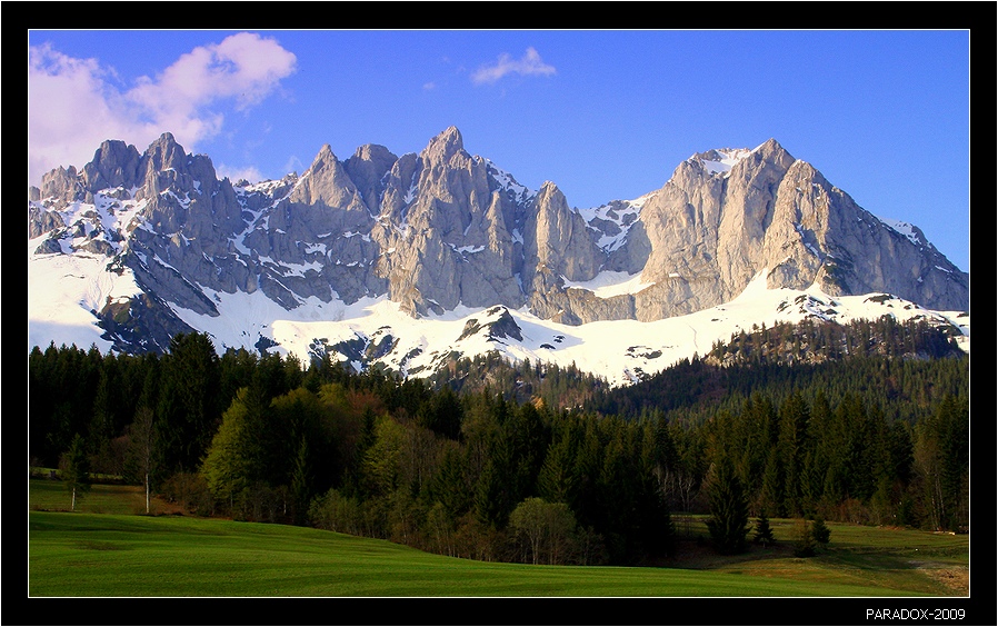 Фото жизнь (light) - PARADOX - Австрийских Альп очарованье и Доломитов волшебство - Короля играет свита
