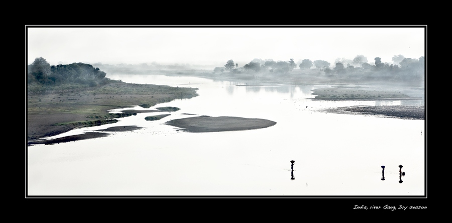 Река Ганг, засуха