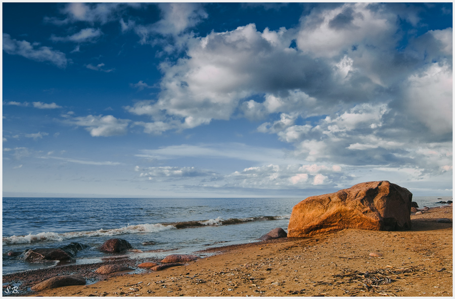 Фото жизнь (light) - Sergei Bashkatov - Финский залив - Пейзаж с камнем