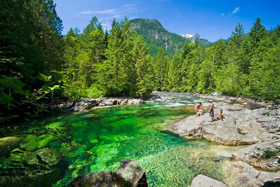 Фото жизнь (light) - Сергей Чернышов - Vancouver B.C. Canada - Gold Creek near Alouette Lake BC