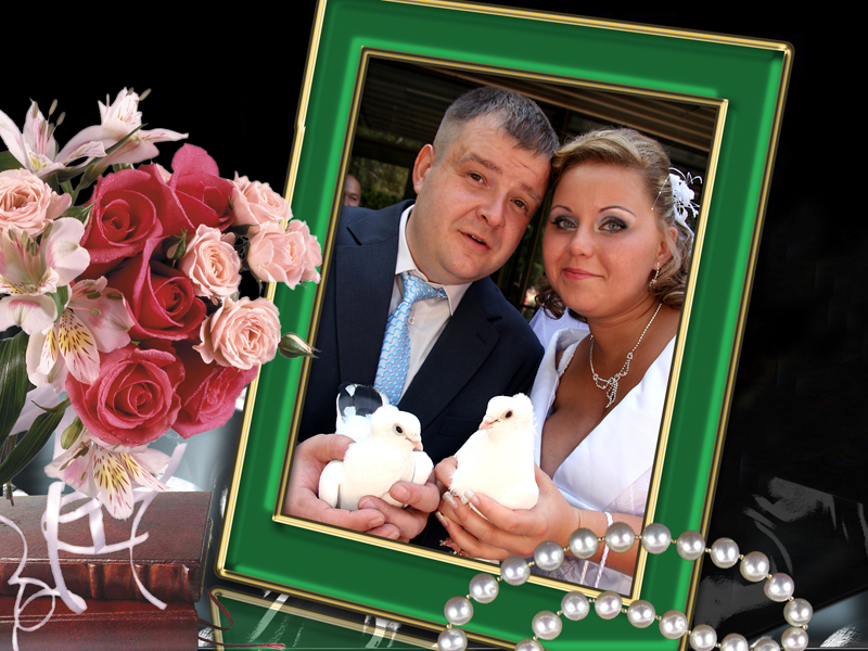 Фото жизнь (light) - Александра Петрухина - "Ах эта свадьба,свадьба..." - голубки!!!!!!