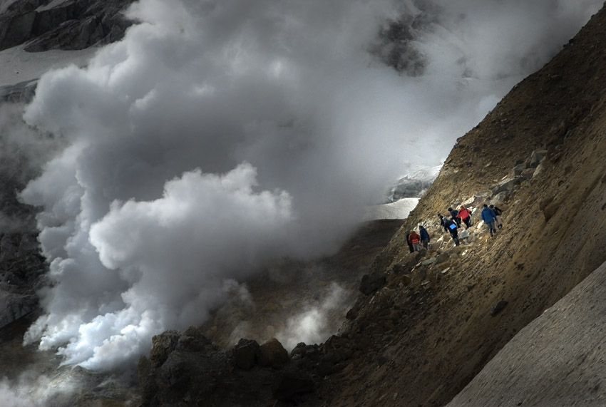 Фото жизнь (light) - Татьяна Гориловская - Камчатка - Дойти до кратера вулкана...