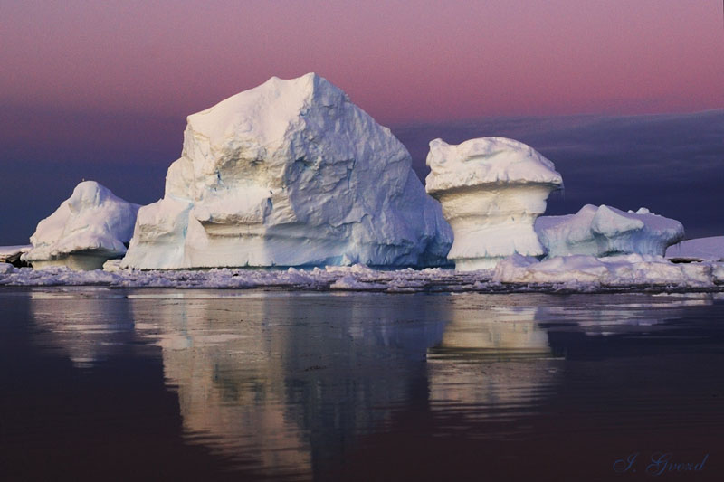 Фото жизнь - Igor Gvozdovskyy (Gvozd) - Антарктида глазами полярника - Айсберг...закат