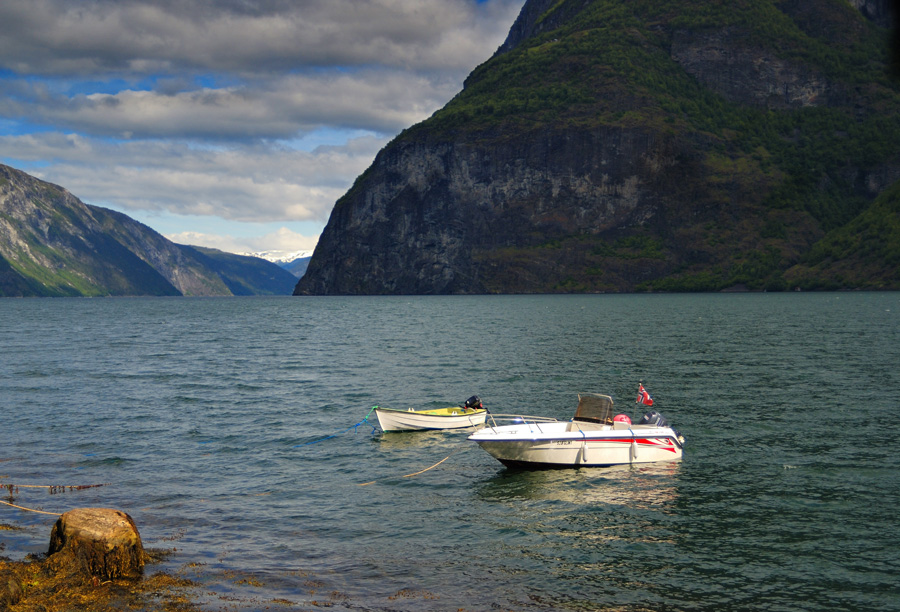 Фото жизнь - Siam - Норвегия - Лодки на фьорде
