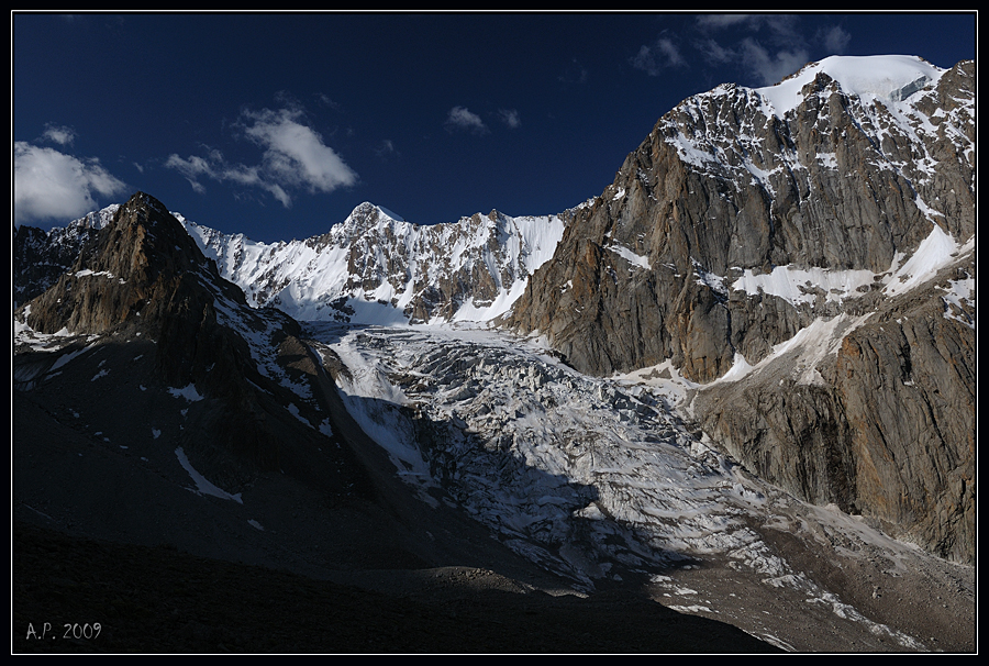 Фото жизнь (light) - sharp_pum - Киргизия - горы и море - Аксайский ледопад