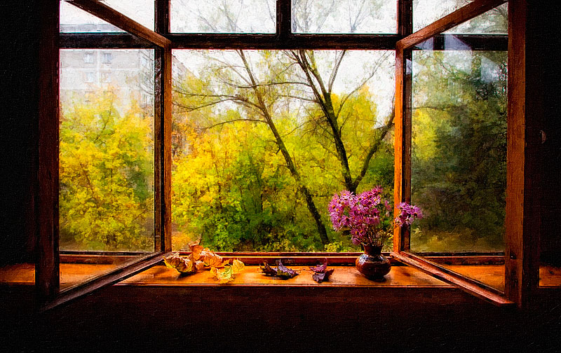 Фото жизнь (light) - Наталья Кузнецова - Природа - Встречая осень у раскрытого окна