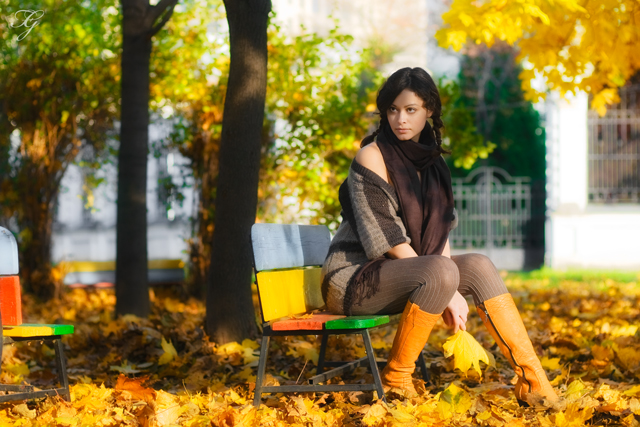 Фото жизнь (light) - Сергей Кучаев - Портреты - Оптимистичная осень