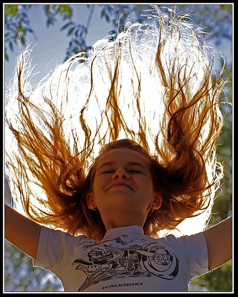 Фото жизнь (light) - SokoloFF - Портрет - Заблудилось солнце в волосах