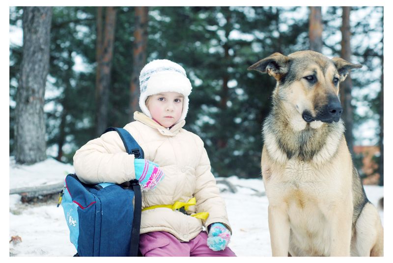 Фото жизнь (light) - aska - дети - собака друг человека