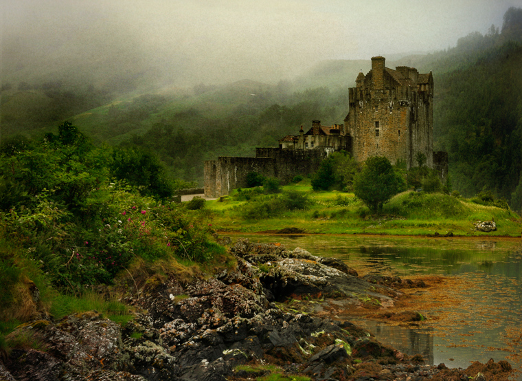 Фото жизнь (light) - Melonik - Landscape - Замок Эйлин Донан в Шотландии