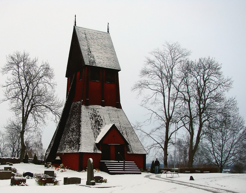 Фото жизнь (light) - Михаил Андриеску - Скандинавия - Старо-Уппсальская деревянная церковь