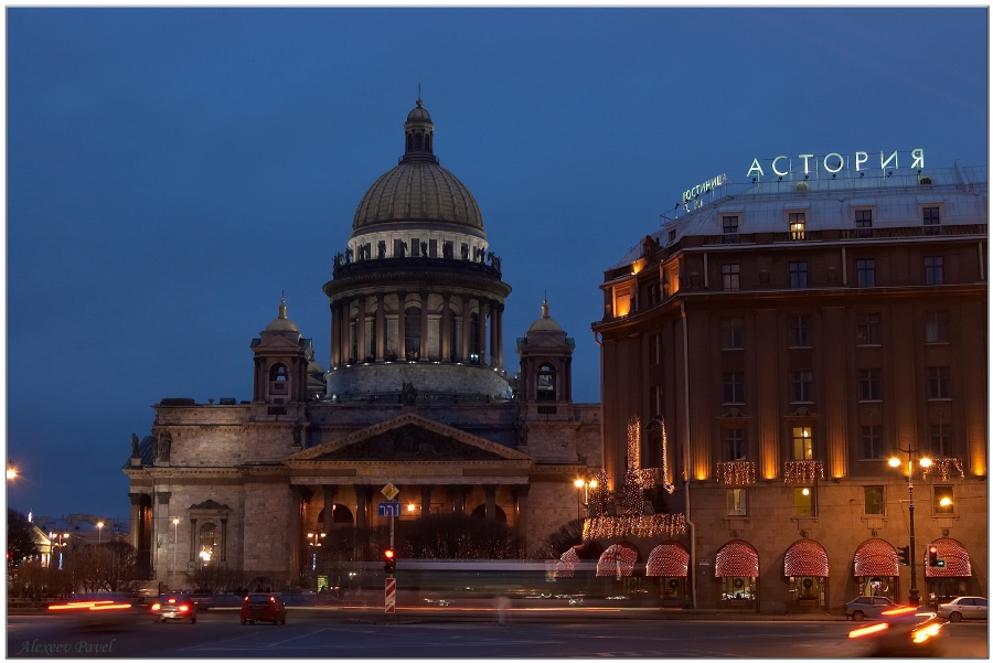 Фото жизнь (light) - Павел Алексеев - Ночной город - Вечерний Петербург