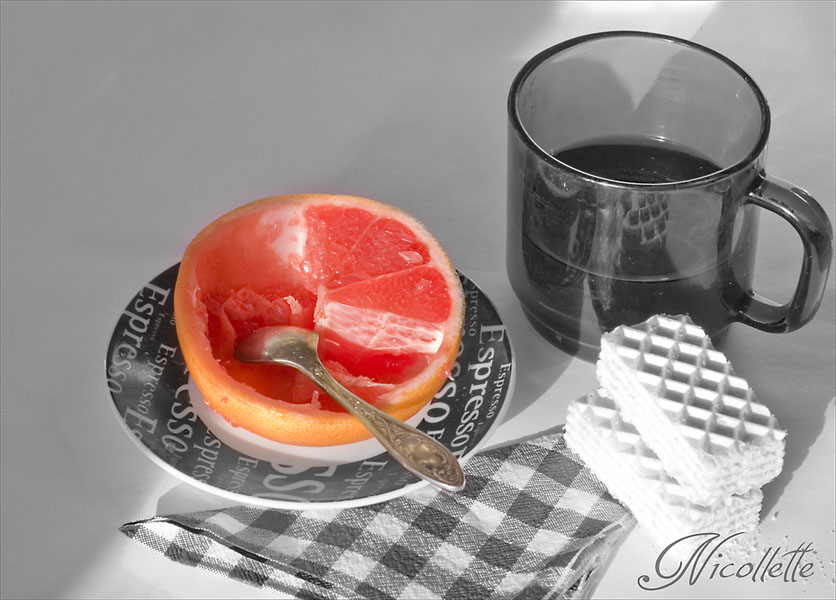 Фото жизнь (light) - Nicollett - Предметные портреты - завтрак с оранжевым