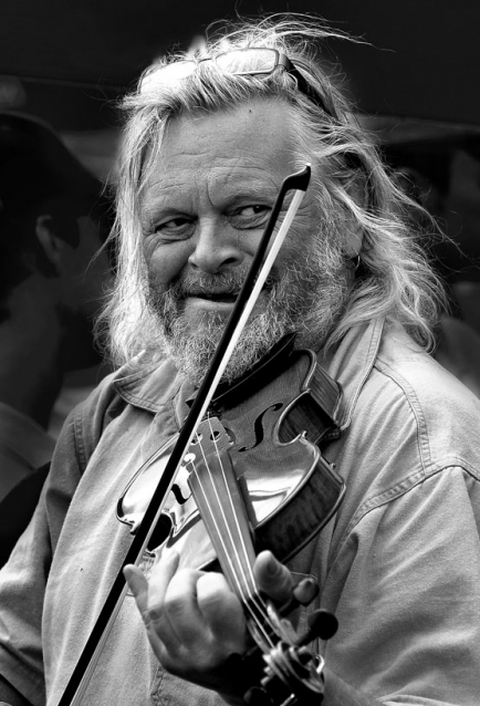 Фото жизнь (light) - andreyfotokusnetsov - "лицом к лицу" - "скрипач"