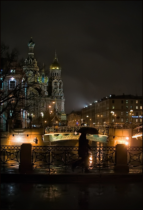 Фото жизнь (light) - KARAKULEV - PHOTOSKETCHES (ST.- PETERSBURG) - Вечер. Дождь. Петербург