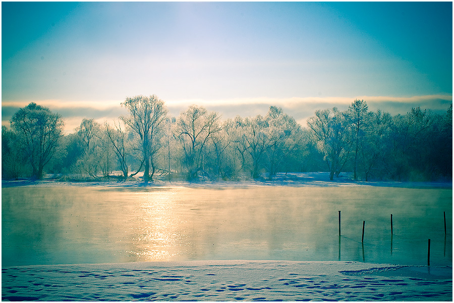Фото жизнь (light) - Светлана Морсина - Зимние пейзажи - Зимняя сказка ранним утром