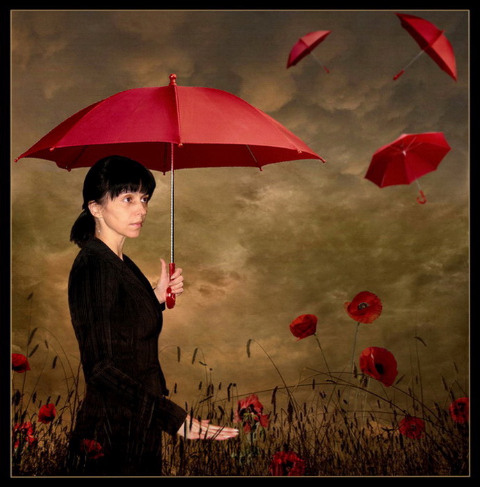 Фото жизнь (light) - Ирина Кузнецова - корневой каталог - Красные зонтики