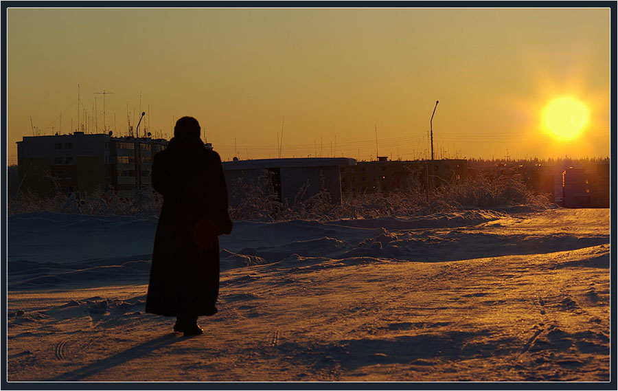 Фото жизнь - Виктор Солодухин - Северный город - Январское солнце