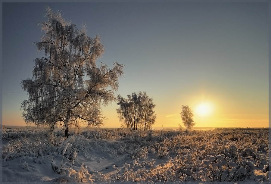 Фото жизнь (light) - Алексей Андросов - Пейзаж - Морозный вечер