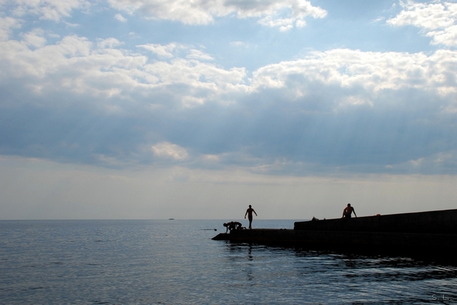 Фото жизнь (light) - Сергей Лазуткин - Пейзажи и виды. - Лето. Море. Закат.