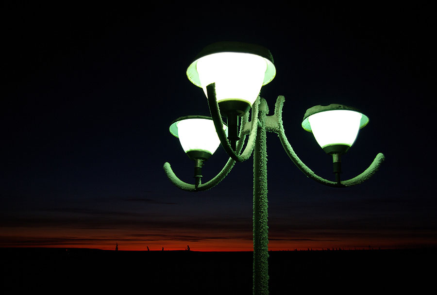 Фото жизнь (light) - Виктор Солодухин - Северный город - Догорающий закат